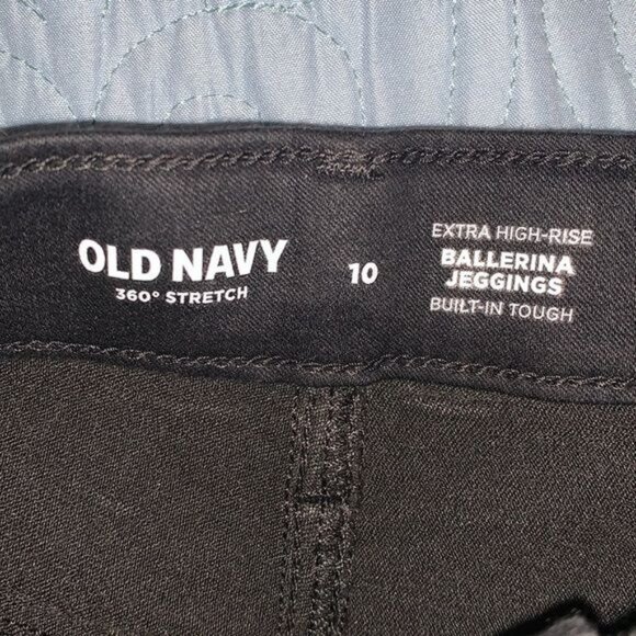 Old Navy Ballerina Jeggings For Girls Size 10 Extra High-Rise 360° Stretch Built - Picture 2 of 6